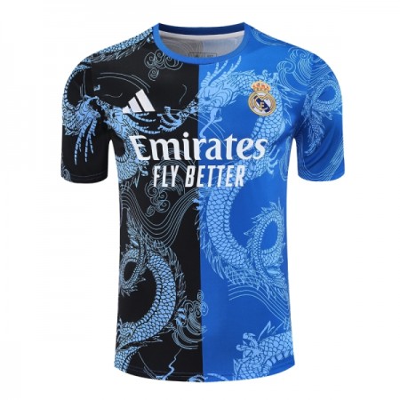 Real Madrid Dragon Modrá 2024-25 - Fotbalové Dresy (S/S)